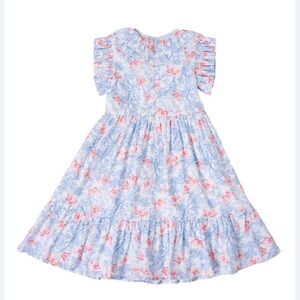 Derek Heart - Women’s floral crew neck dress